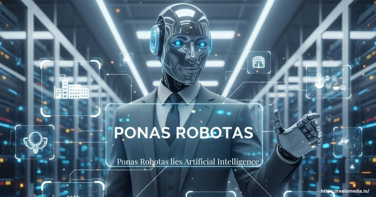 ponas robotas